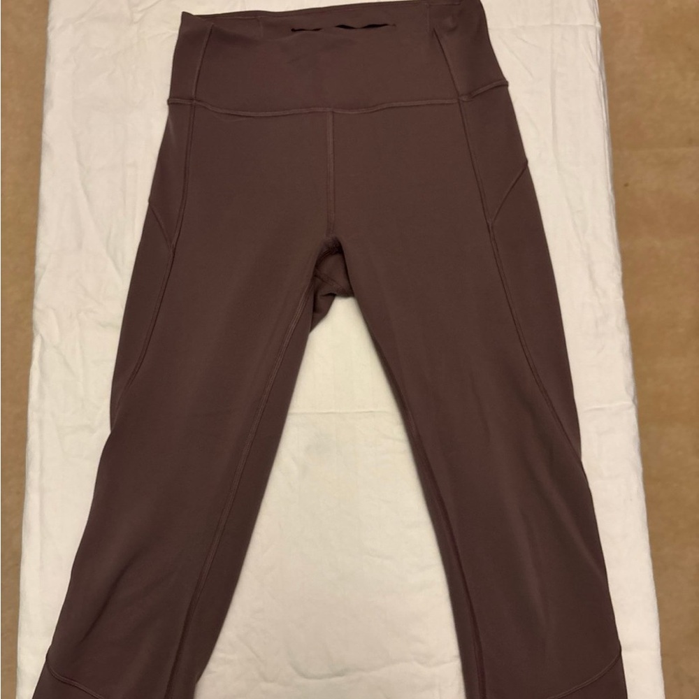 lululemon athletica High-Rise Leggings in mauve purple